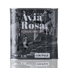 Load image into Gallery viewer, Lata Àvia Rosa Coupage  - Aceite de Oliva Virgen Extra Lata 2,5L
